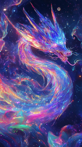 龙翼展开迎星辰之风