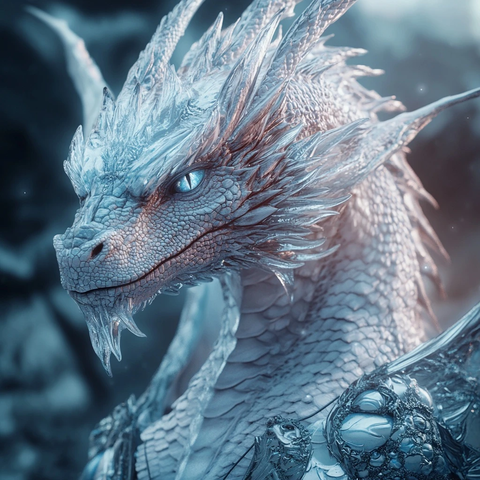 冰甲变色龙龙形生物