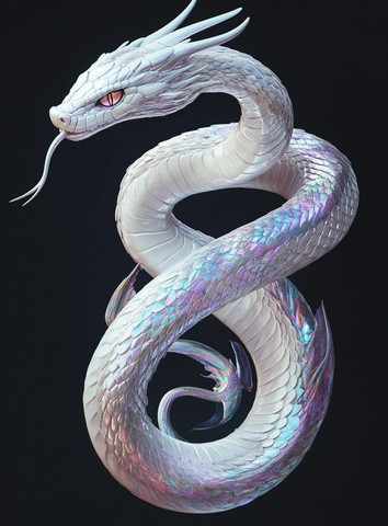 白蛇缠龙首尾相接