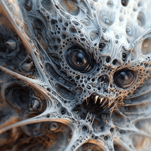 空间控制者与恐怖怪物