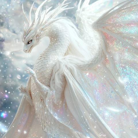 白龙与天使的魔法宝石