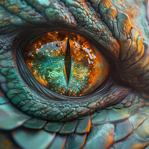 龙裔之眼与幻彩鳞片