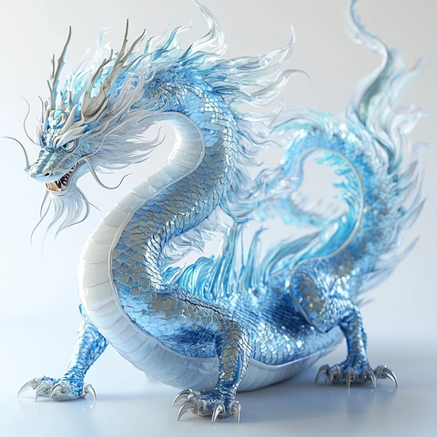 青龙展翅全貌图