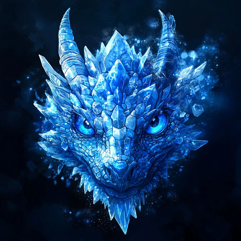 盐晶龙蓝眼水元素图