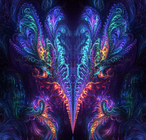 外星植物对称分形设计