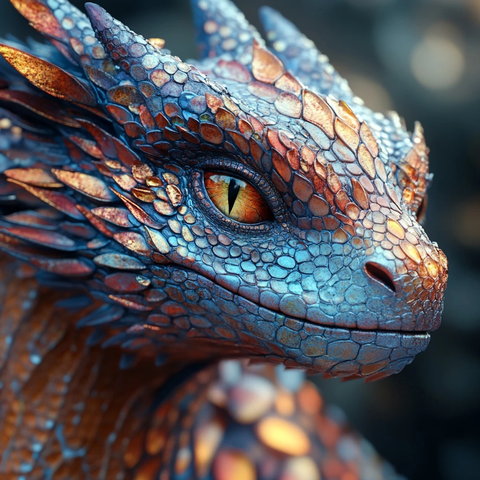 虹彩龙鳞蜻蜓龙