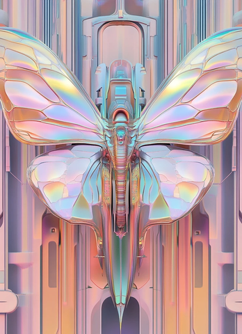 蝴蝶太空船面板设计