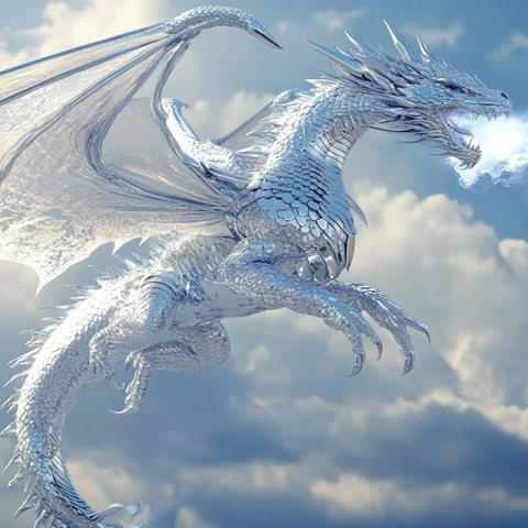 银龙喷射冰冷能量