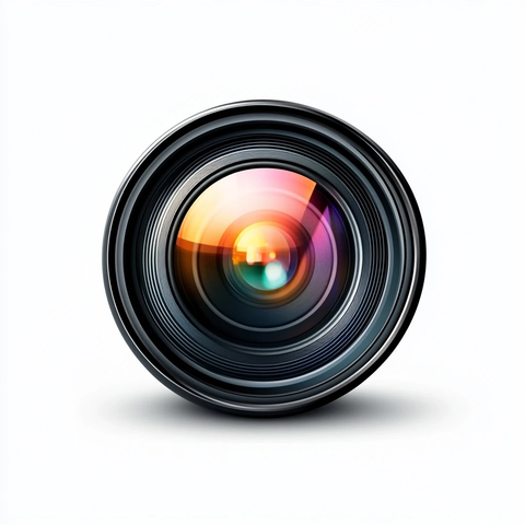 简单相机镜头反射图