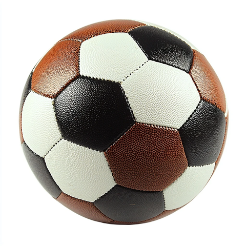 足球独立白色背景