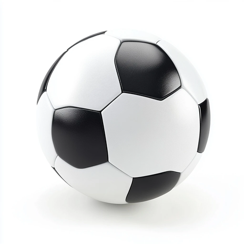 黑白足球图标