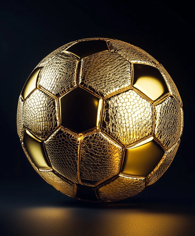 金色足球高分辨率特写