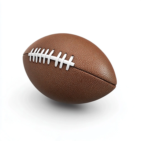 足球孤立白色背景