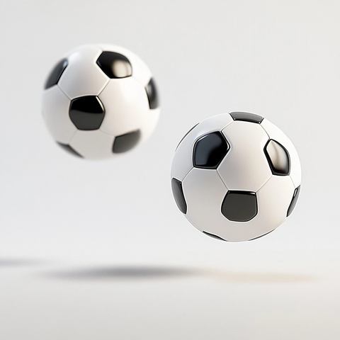 迪士尼皮克斯风格足球