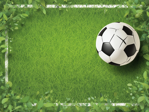 足球锦标赛平面俯视图