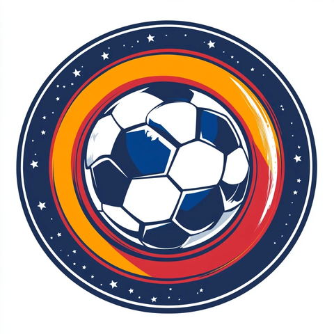 足球挑战赛徽章设计
