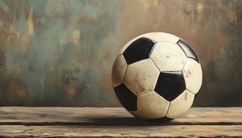 足球撞击教授桌角