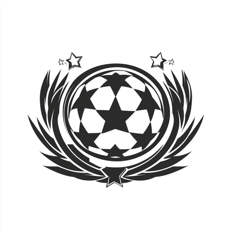 足球冠军联赛标志设计