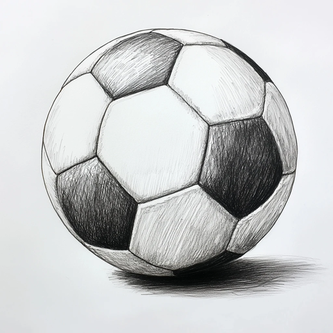 足球运动扁平风插画