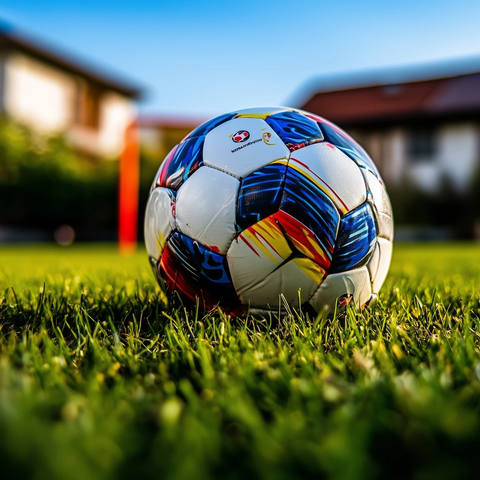 足球场草坪俯视图