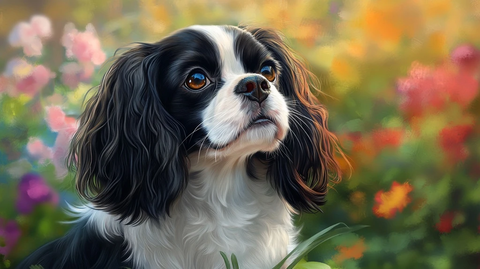 黑白骑士花园嬉戏