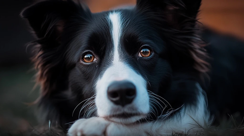 边境牧羊犬肖像摄影