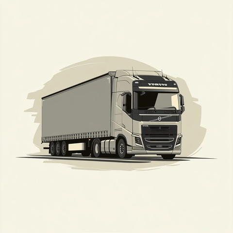 沃尔沃卡车运输公司标志