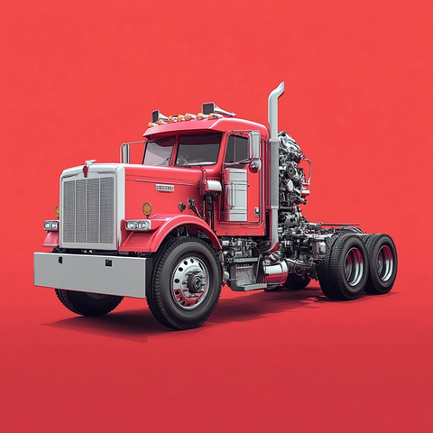 康明斯发动机与重型卡车