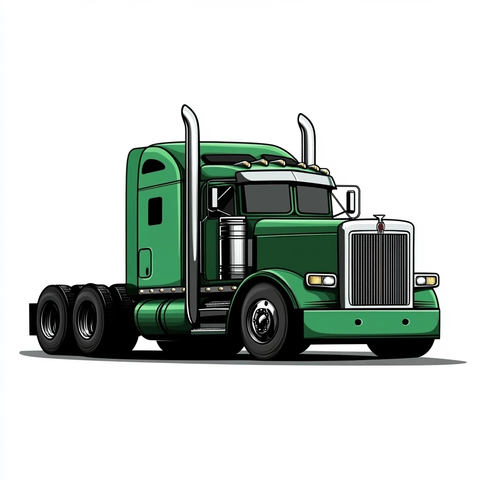 彼得绿色卡车符号