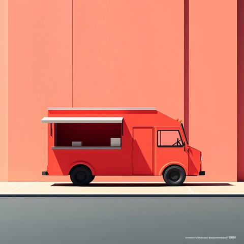 食品卡车停车市场平台