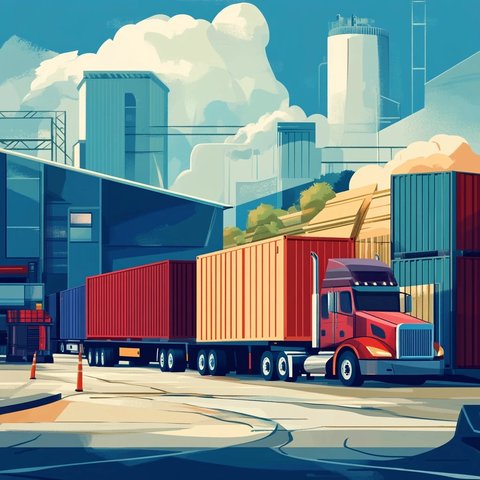 物流流程一致性展示