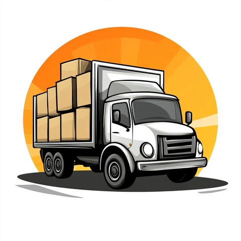 搬家公司运输车辆装载货物