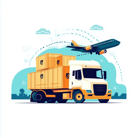 货运代理矢量图