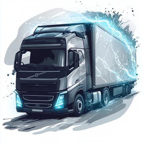 磁场保护的卡车