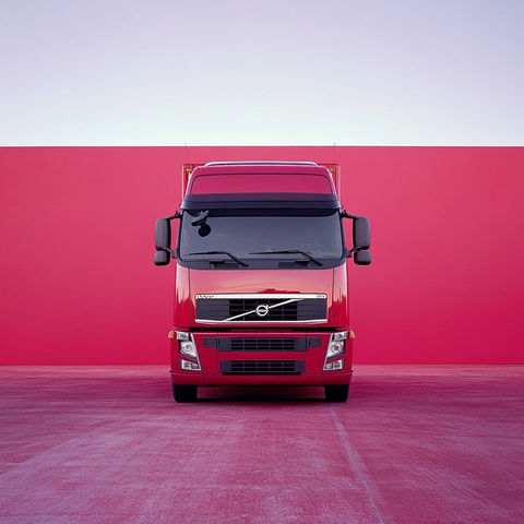 沃尔沃卡车前视图