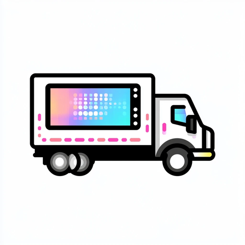 移动广告车屏幕设计