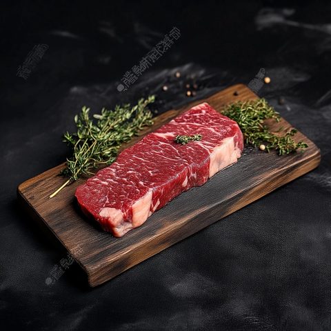 优质牛排木板装饰静物
