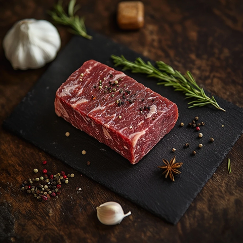 烤鸭胸配阿尔马涅克