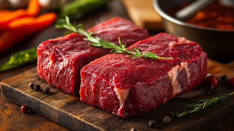 炒牛肉与炖牛肉美食场景