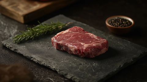 石板牛排与香草胡椒