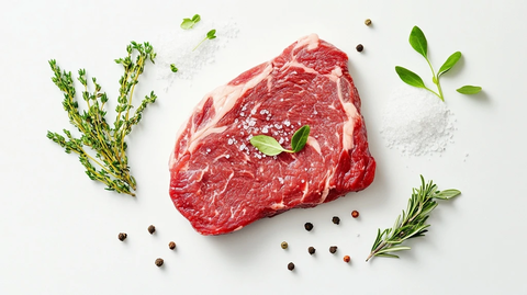 原味牛排配香草岩盐