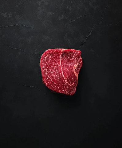 生牛排顶级视野特写