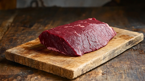 牛肉摄影半身像高对比