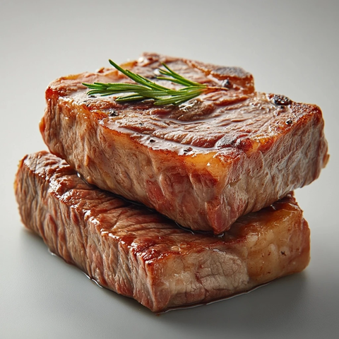 煎熟牛排展示样品