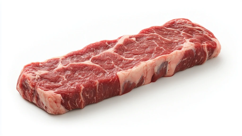 科尔特牛排白色背景