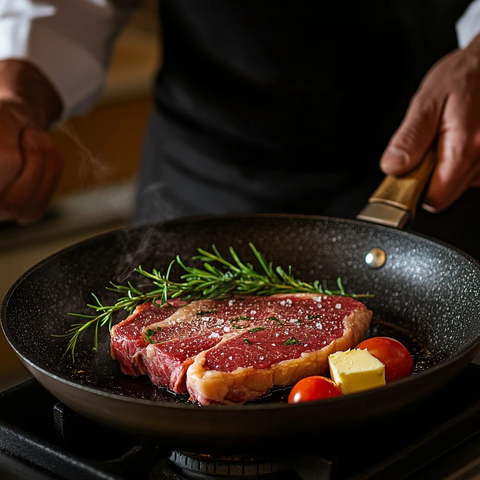 黄油迷迭香煎牛排