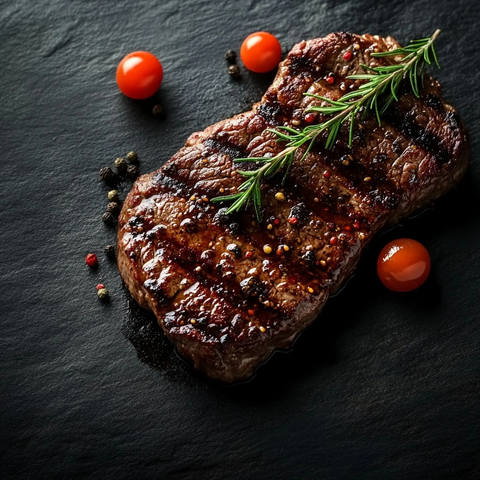 牛排广告背景图