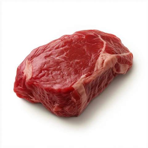 生鲜肉品白色背景