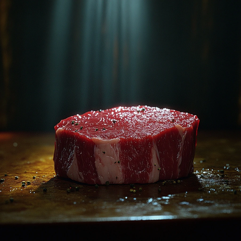 神户牛肉舞台灯光照射