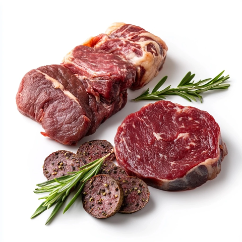 肉类内脏产品静物摄影